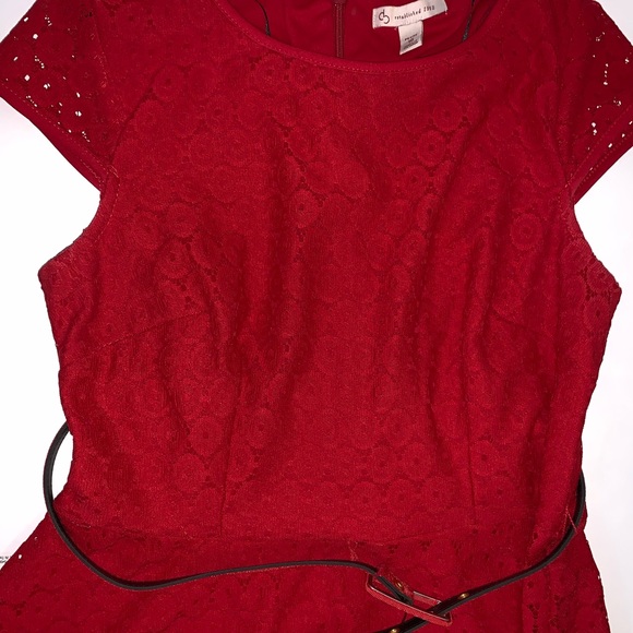 RED DRESS🌹🌱🌿🌹👠 - Picture 3 of 4